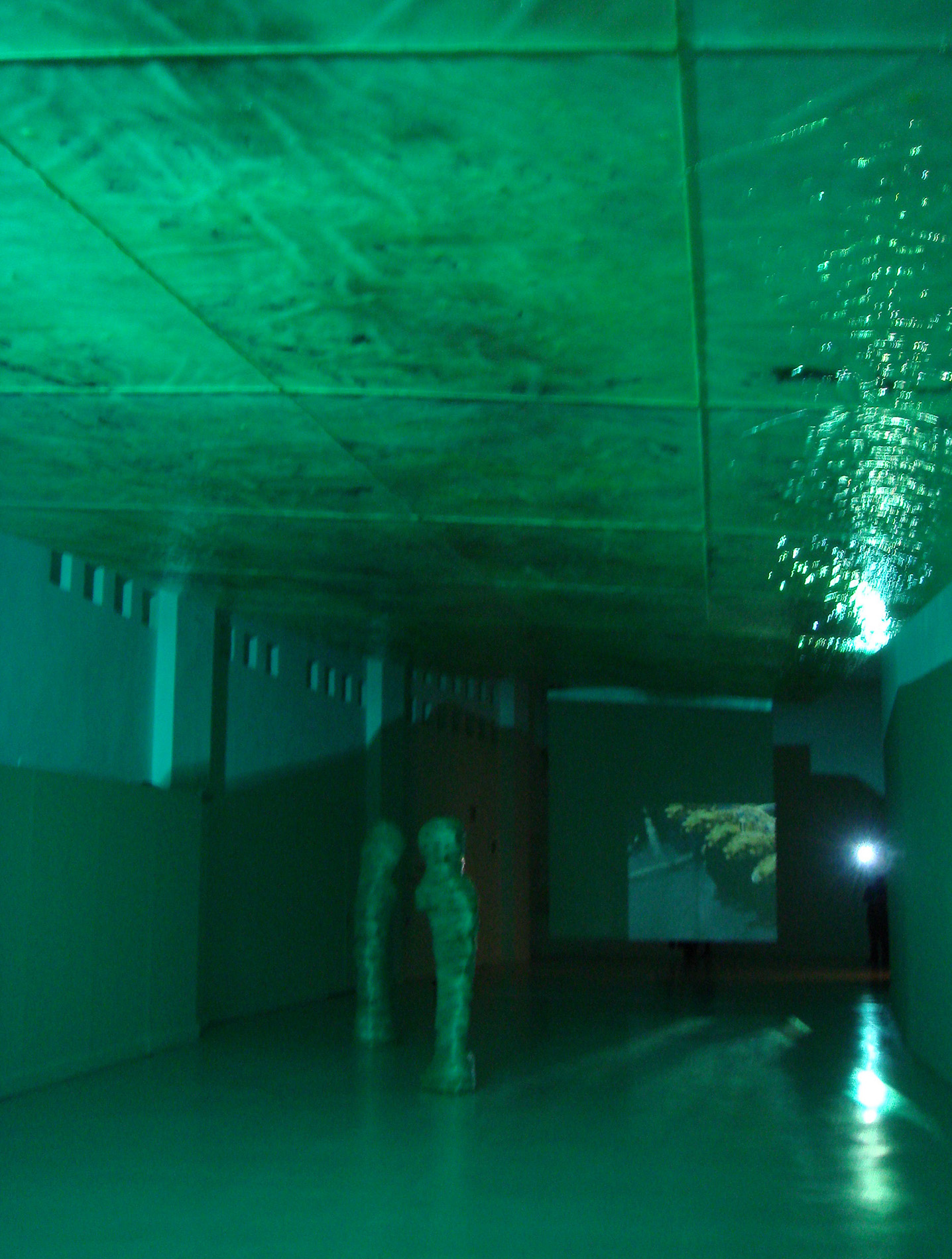 Exhibition view ‘Temple de Cel’ in the CAC Málaga museum, 2007